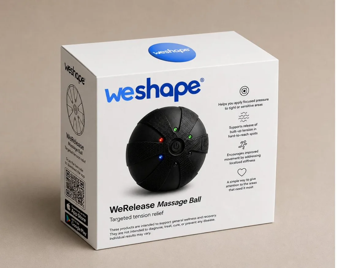 WeRelease in official WeShape packaging