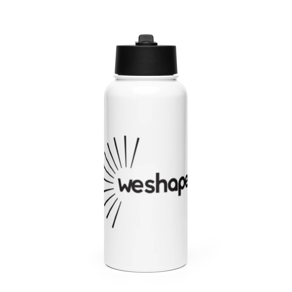 Stainless Steel Water Bottle with a Straw Lid