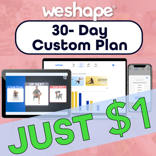 WeShape Customized Plan Monthly